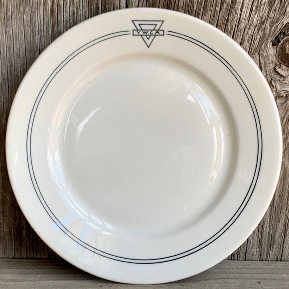 Vintage 1920s Early 20th Century Grand Rapids Michigan YWCA Plate - Picture 2 of 16